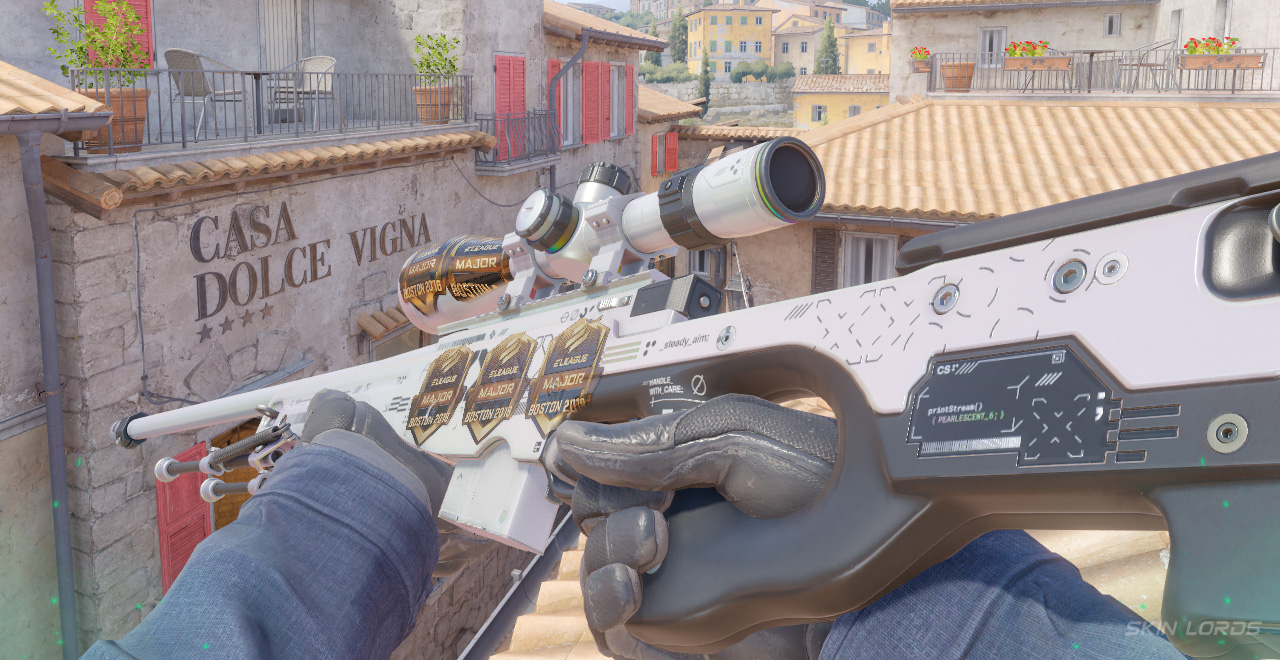 Best AWP Sticker Position: Double Scope Above the Mag 5x