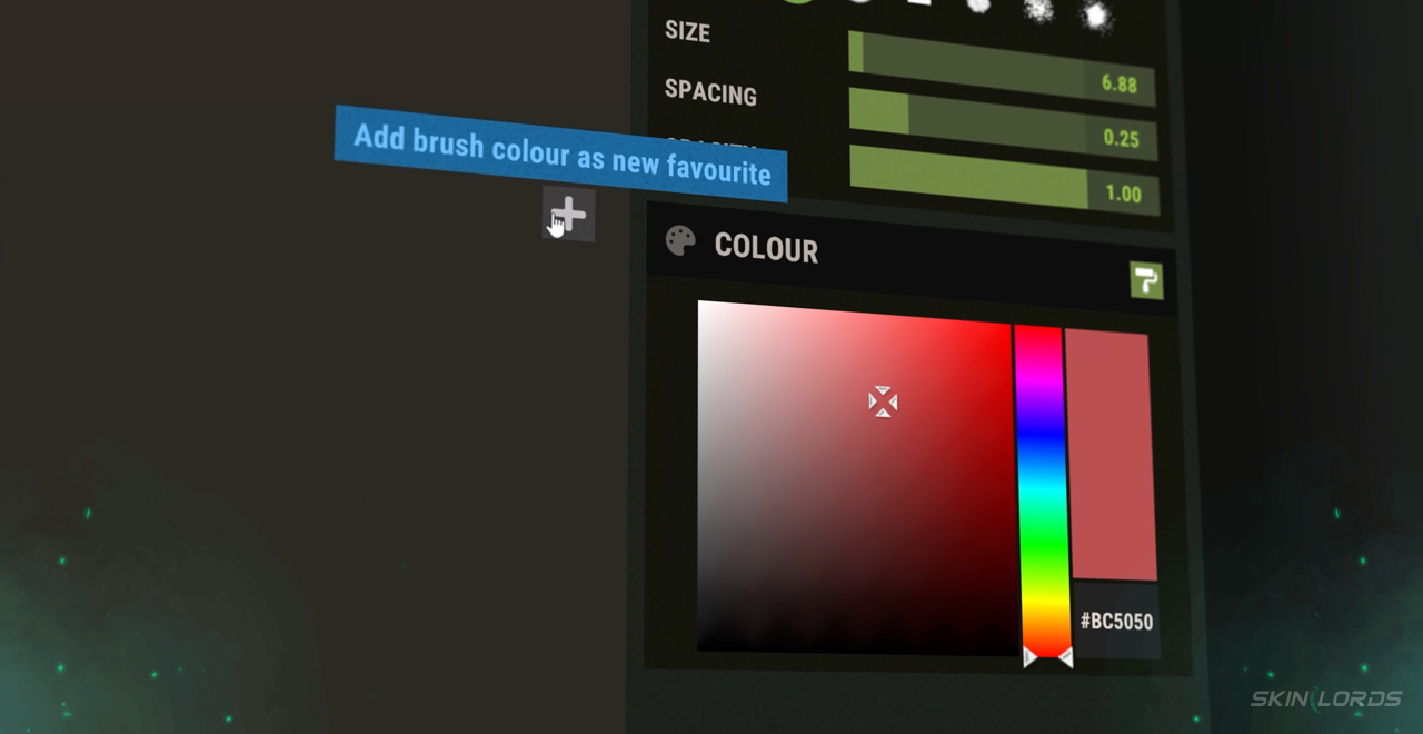 rust Favorite Color Settings
