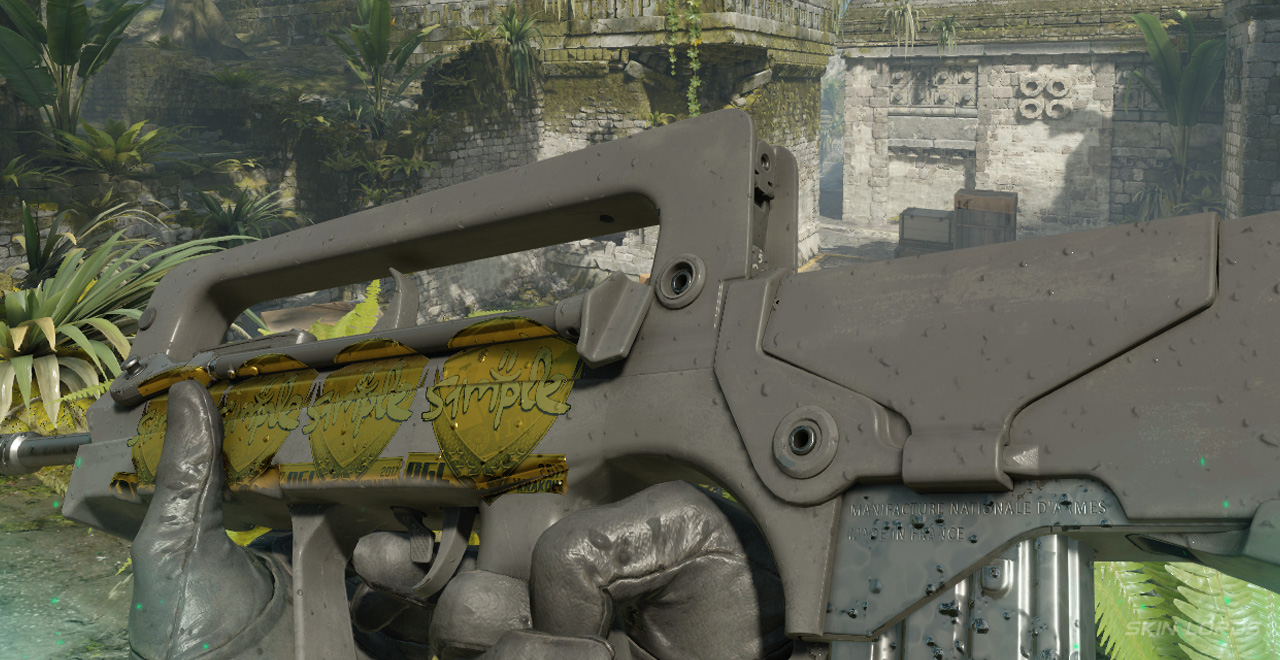 Best FAMAS Sticker Position: Front 4x