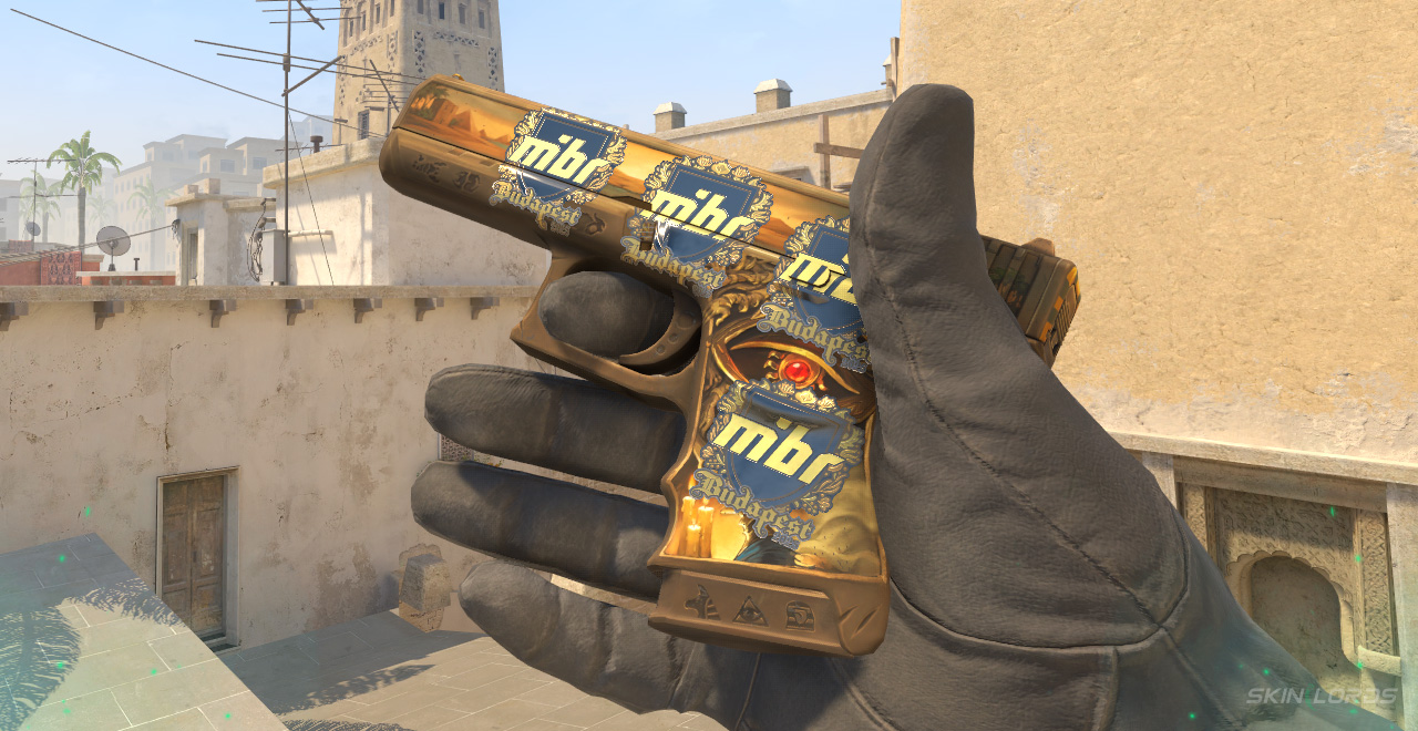 Glock-18 Ramese's Reach + 4x MIBR (Gold) Budapest 2025 mibr budapest sticker craft
