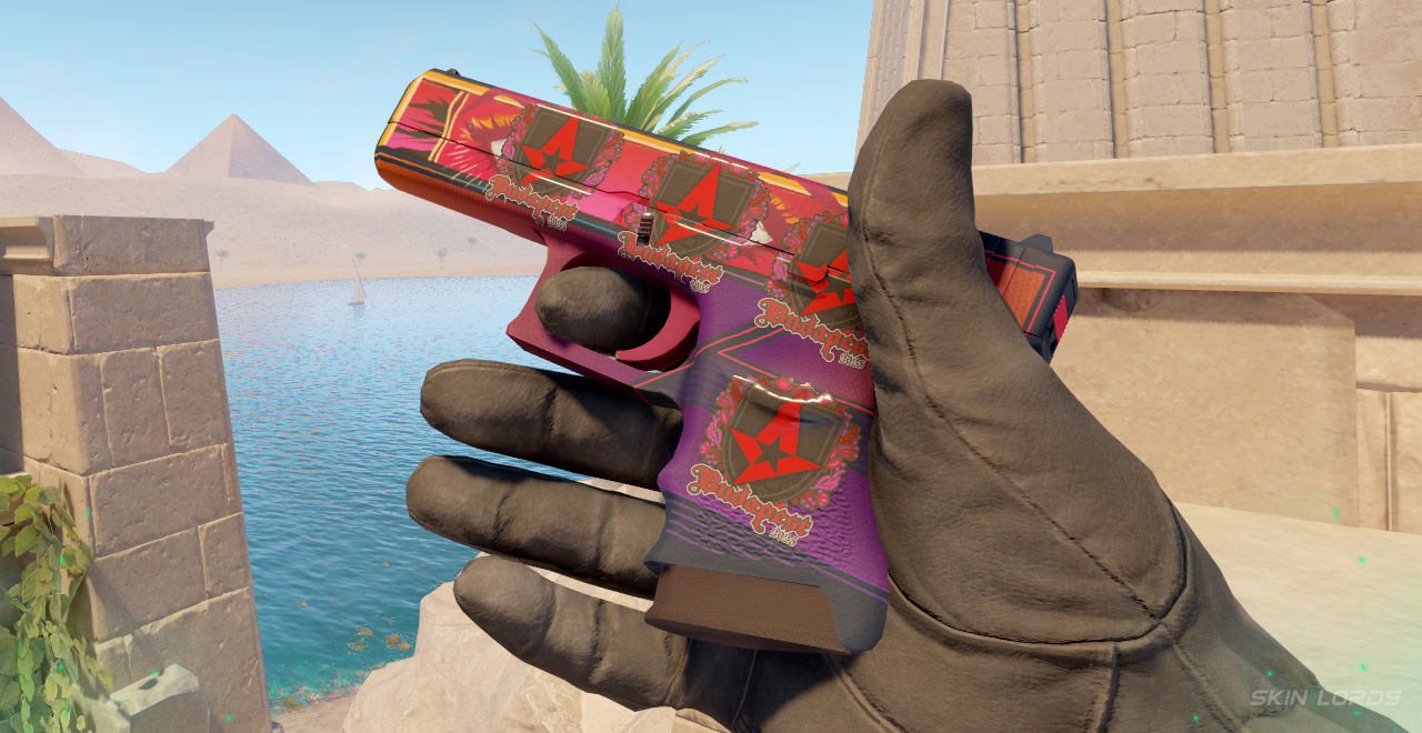 Glock-18 Vogue + 4x Astralis (Paper) Budapest 2025 astralis budapest sticker craft
