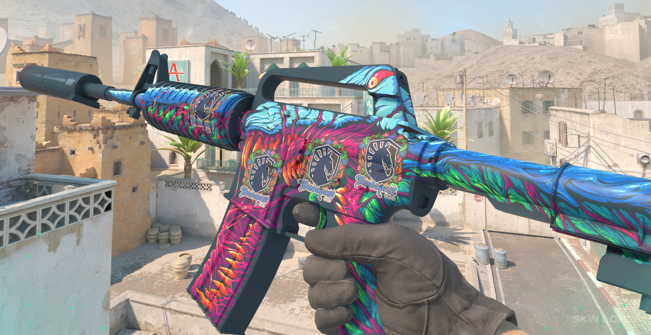 M4A1-S Hyperbeast + 4x Team Liquid (Embroidered) Budapest 2025 team liquid budapest sticker craft