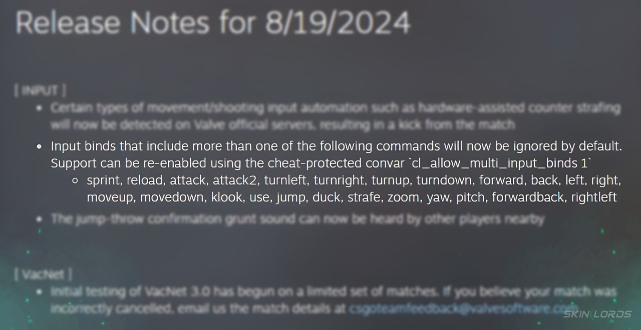 Are Jump Throw Binds Still Allowed in CS2?
