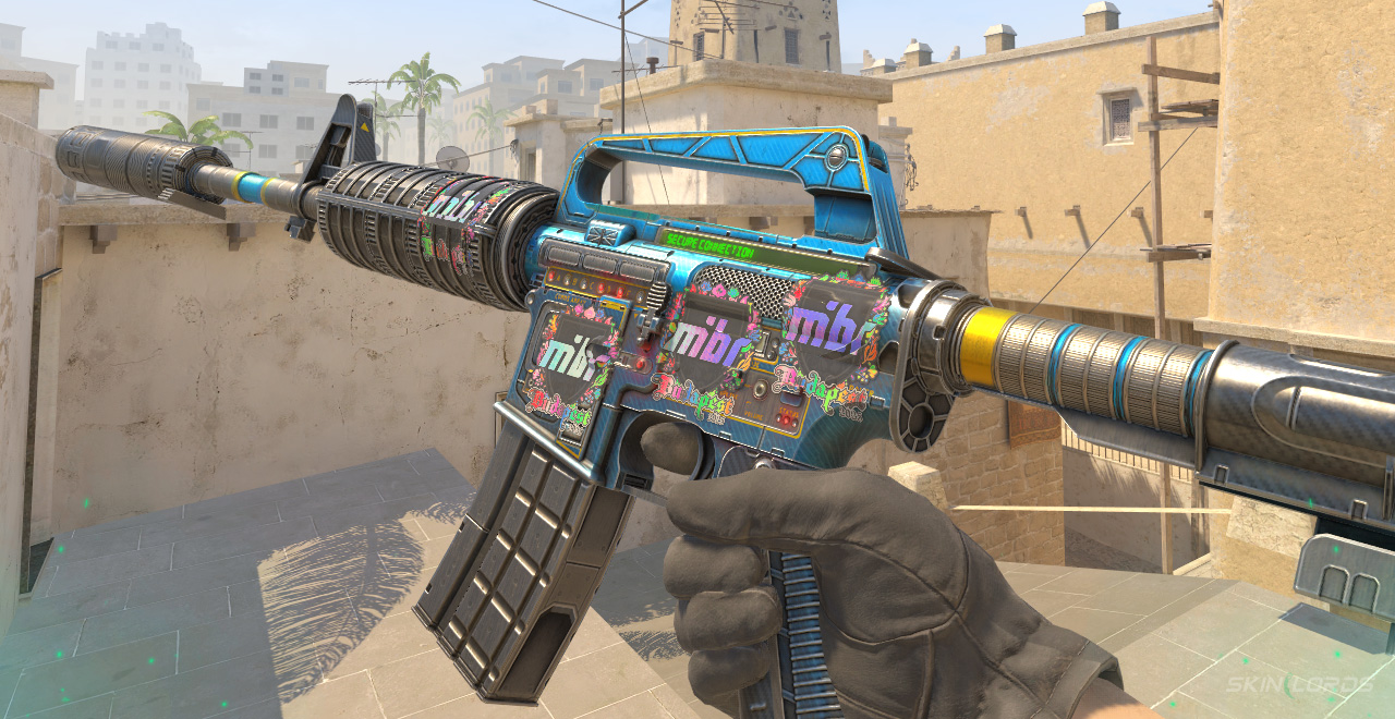 M4A1-S Control Panel + 4x MIBR (Holo) Budapest 2025 mibr budapest sticker craft