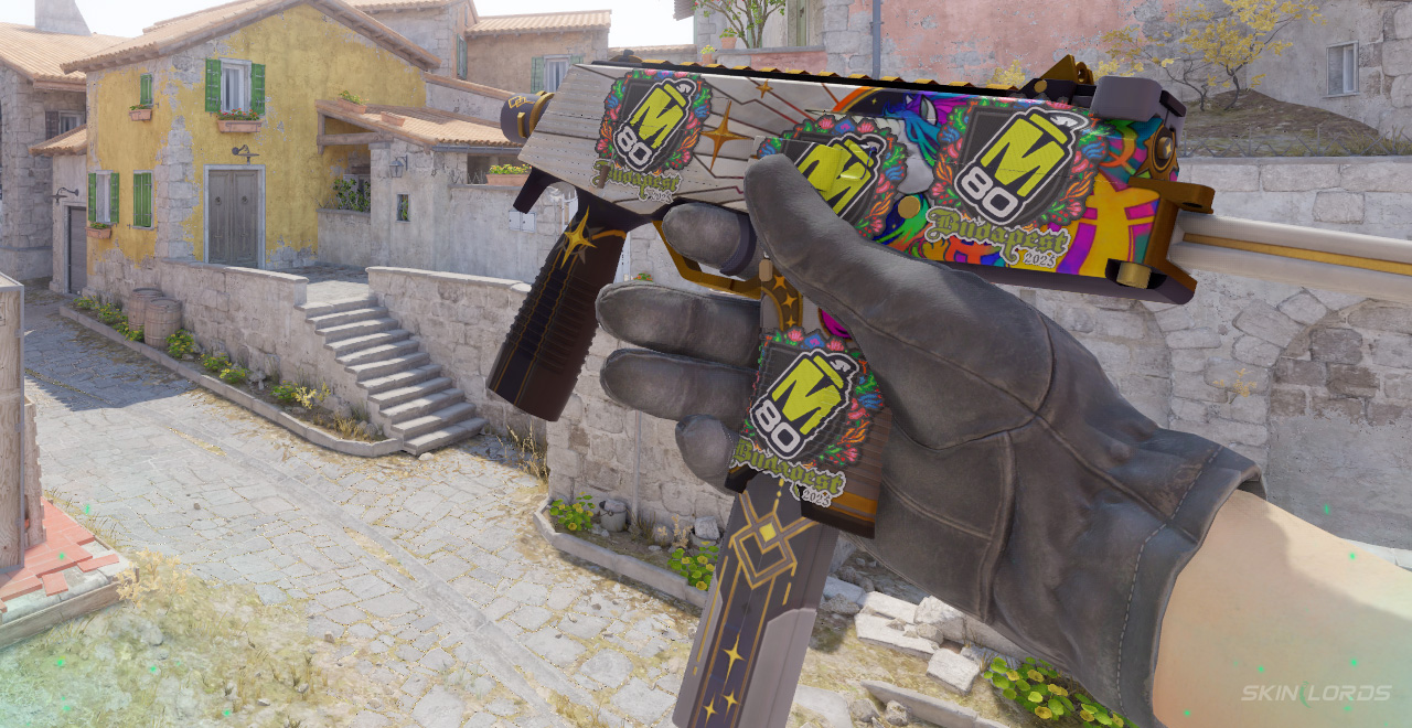 MP9 Starlight Protector + 4x M80 (Embroidered) Budapest 2025 m80 budapest sticker craft