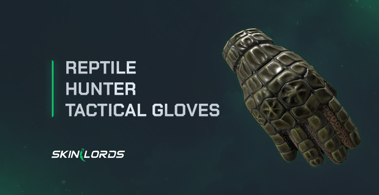 Reptile Hunter Tactical Gloves rust item store