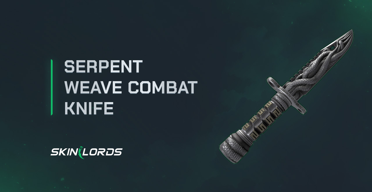 Serpent Weave Combat Knife rust item store