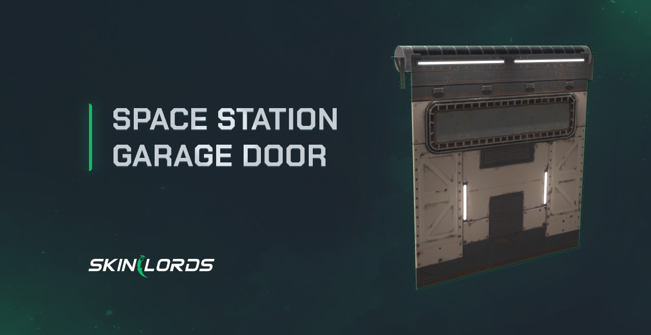 Space Station Garage Door rust item store