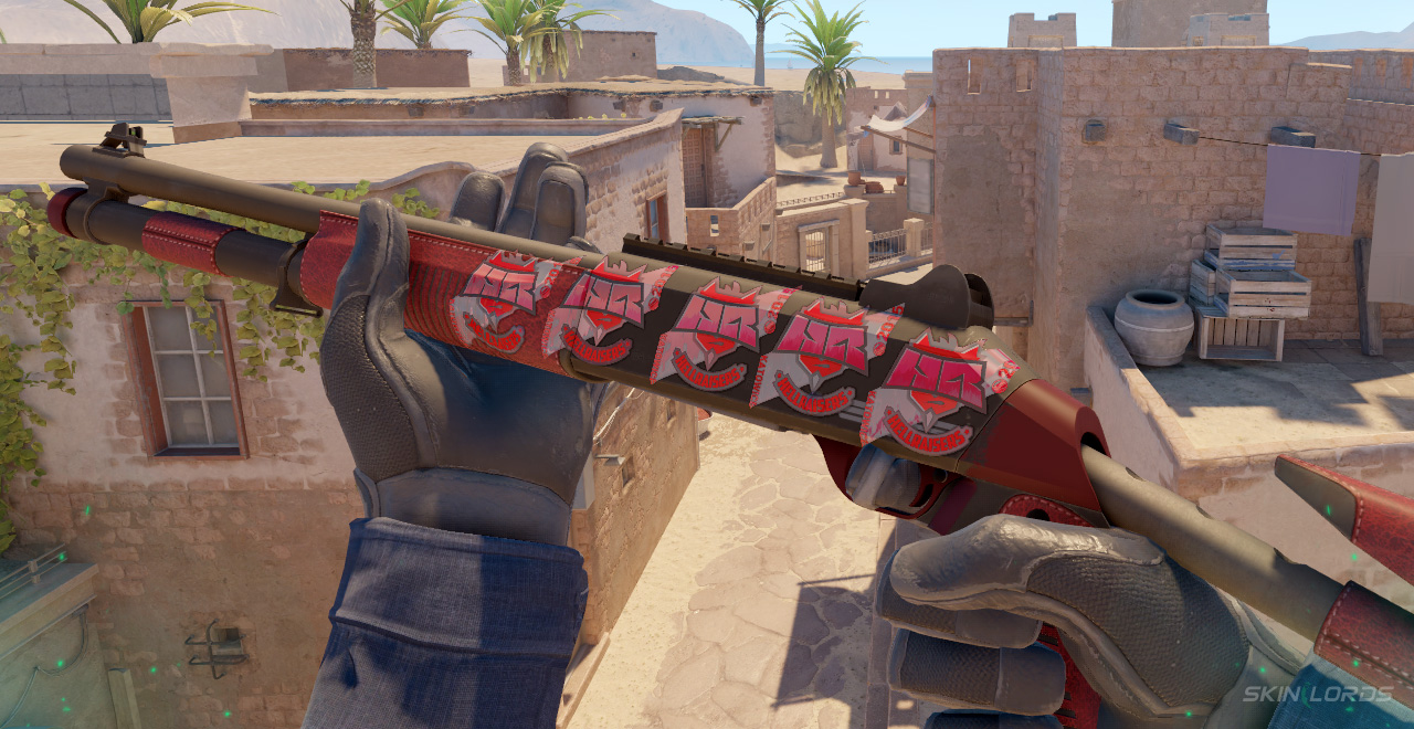 Best XM1014 Sticker Position: Straight 4x + Grip