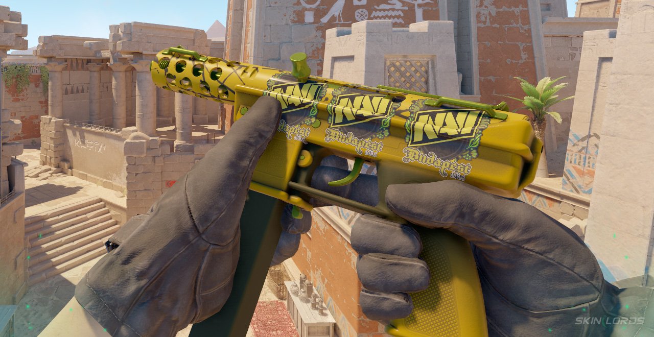 Tec-9 Citric Acid + 4x Natus Vincere (Paper) Budapest 2025 navi budapest sticker craft