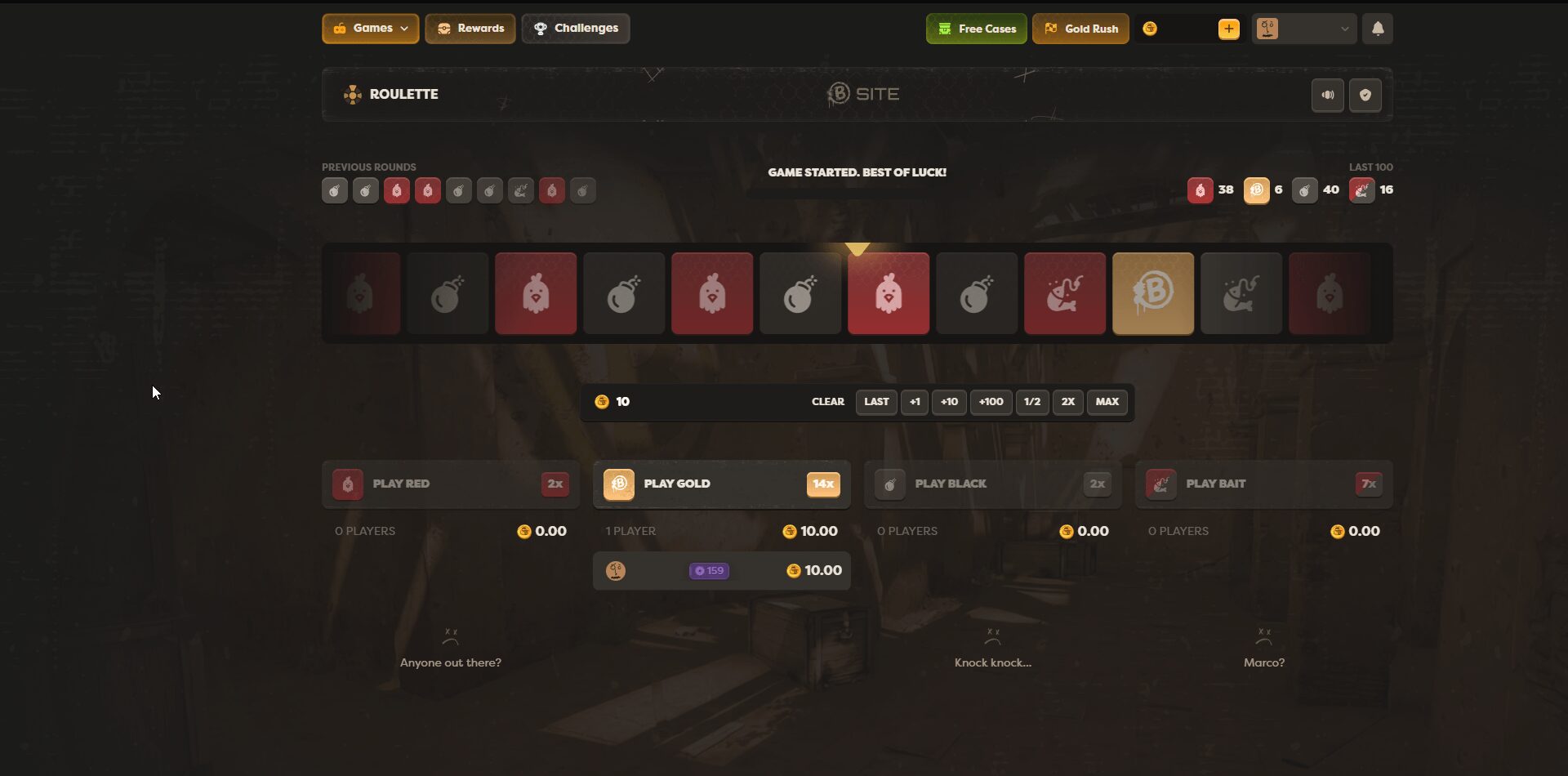 B.Site roulette