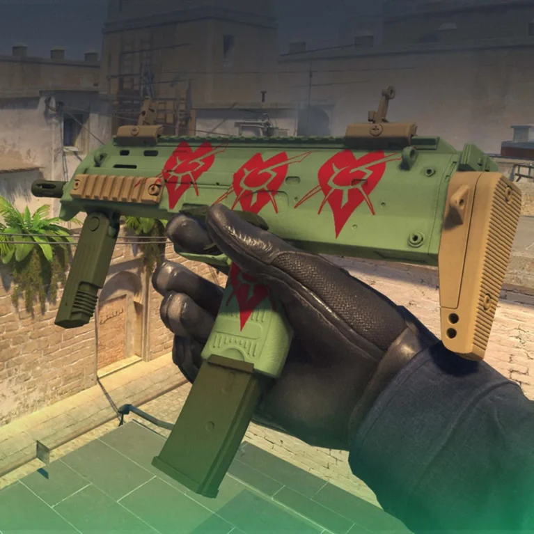 Best CS2 MP7 Sticker Position