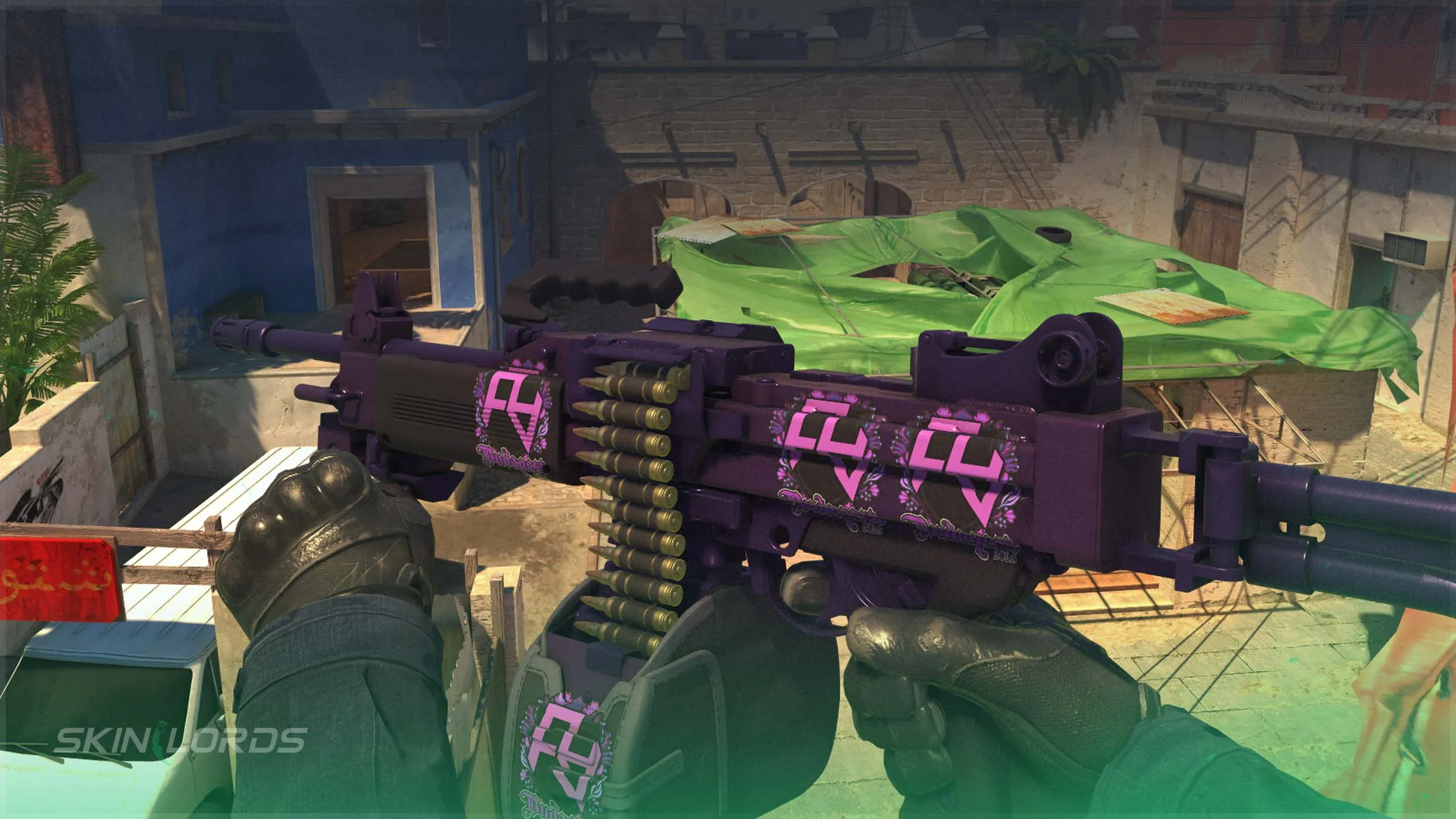 Best CS2 Negev Sticker Position