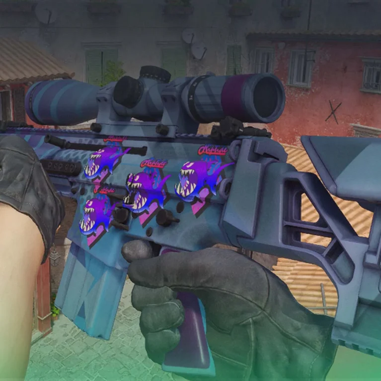 Best CS2 SCAR-20 Sticker Positions