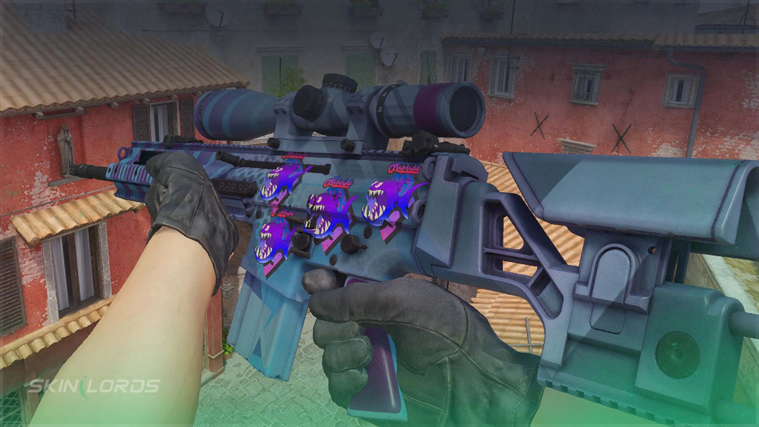 Best CS2 SCAR-20 Sticker Positions