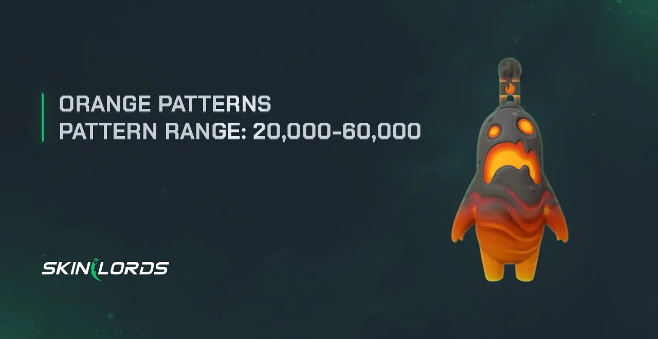 Magmatude Charm Orange Patterns