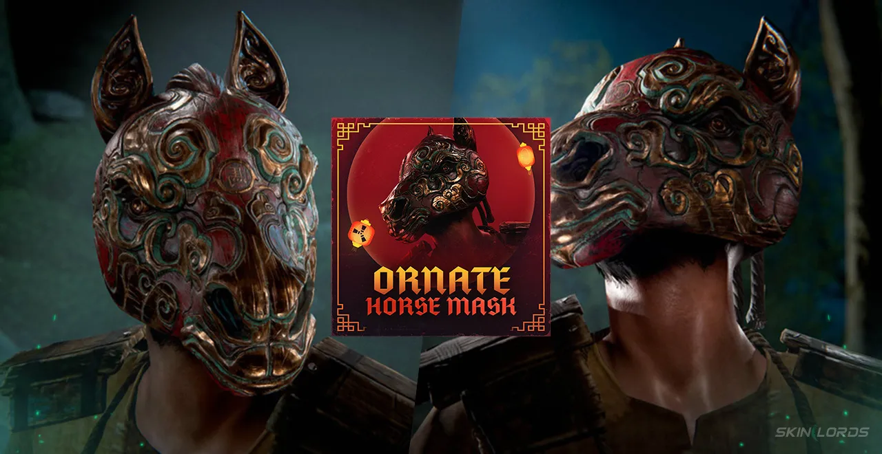 rust Ornate Horse Mask DLC