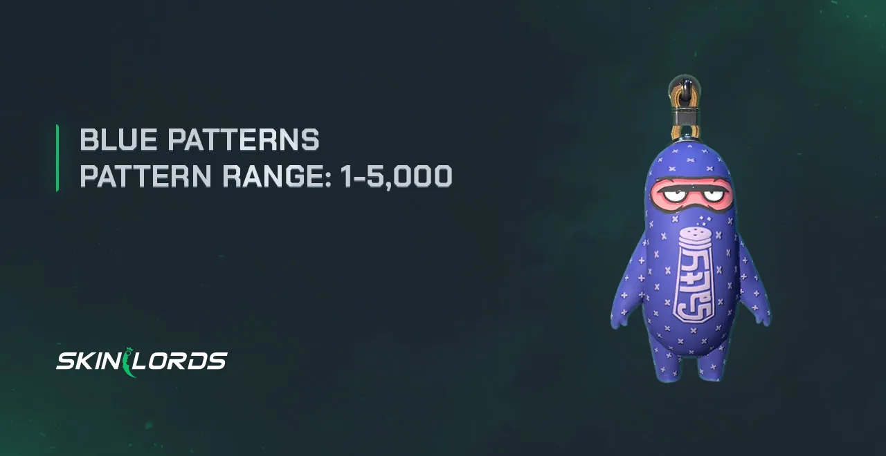Pinch O’ Salt Blue Patterns