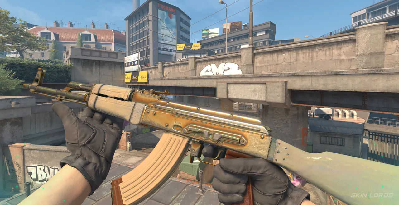 Tier 1 AK-47 Aphrodite Gold Gem Patterns