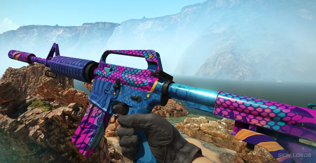 Tier 1 M4A1-S Party Animal Snake Patterns