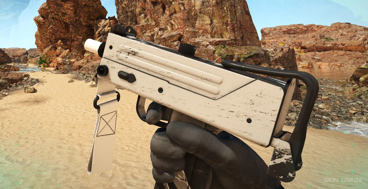 Tier 1 MAC-10 Snow Splash White Patterns