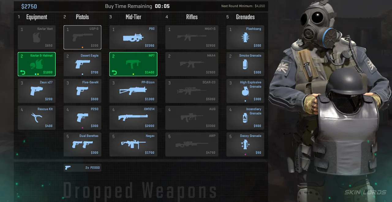 Buying Armor Over Utility Sets