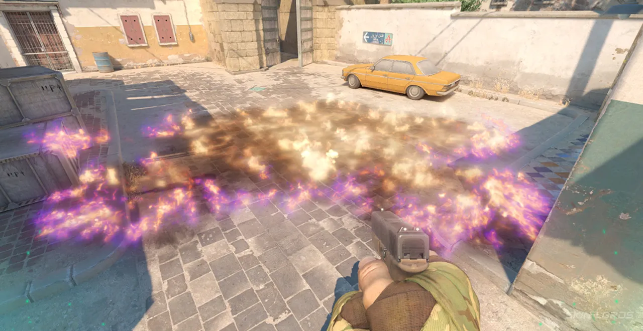 cs2 molotov spread and duration