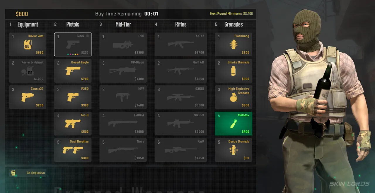 cs2 molotov
