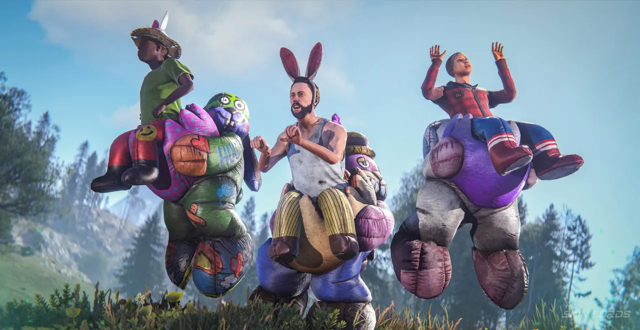 rust Bunny Costume