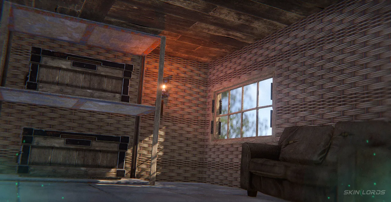 rust Rattan Wicker wallpaper
