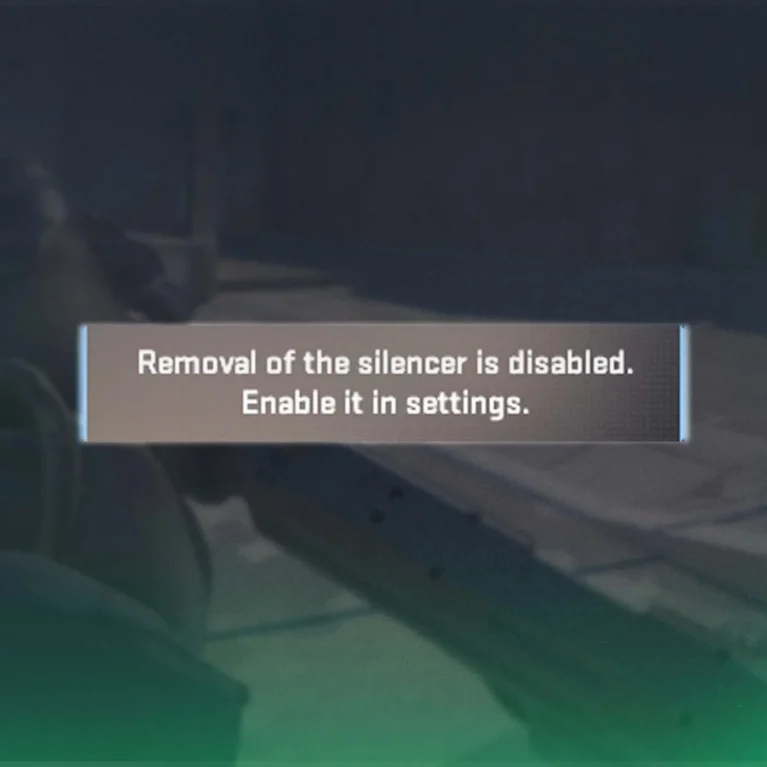 How to Disable CS2 Silencer Removal