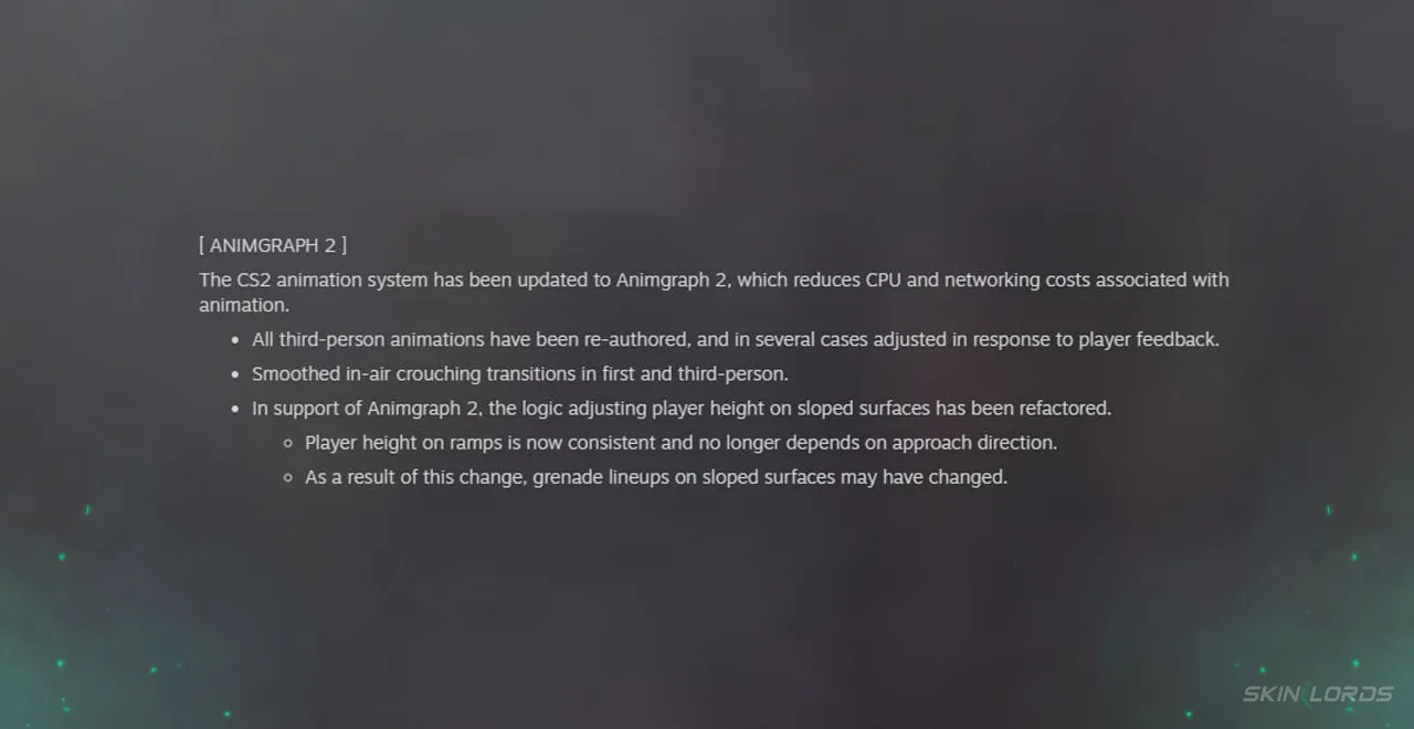 New Animation System: Animgraph 2