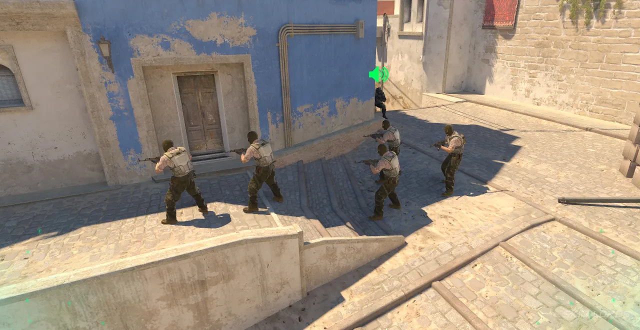 cs2 flanking communication