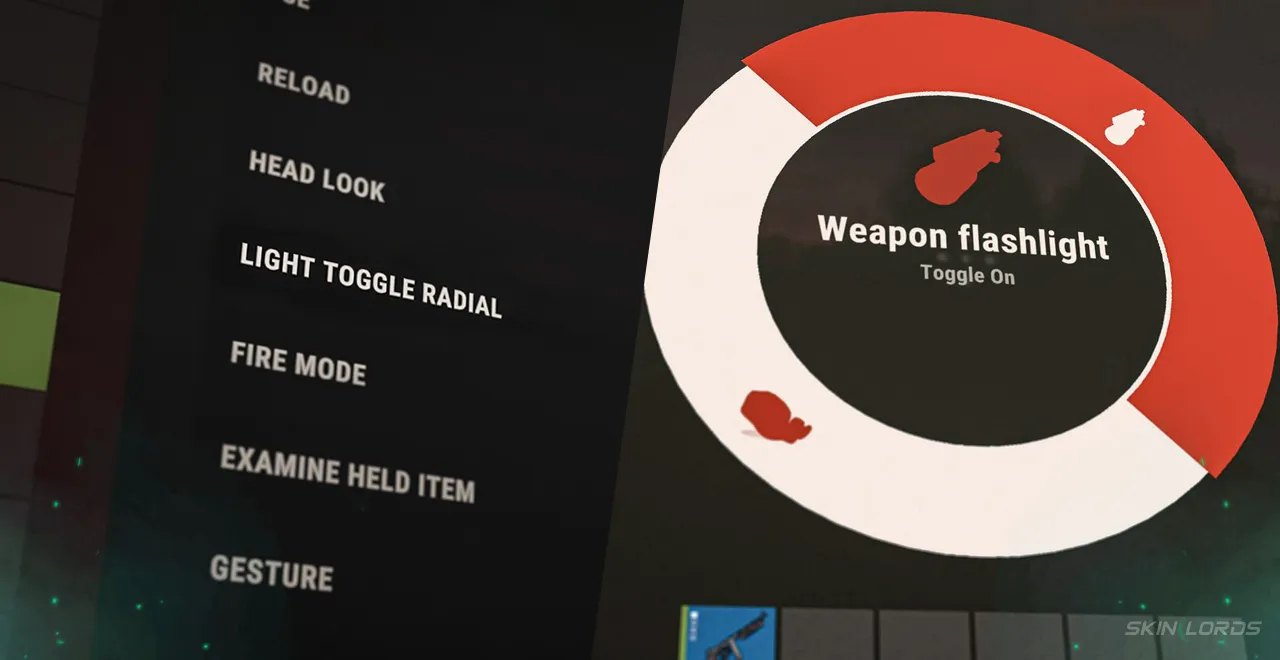 rust Light Toggle Radial Menu