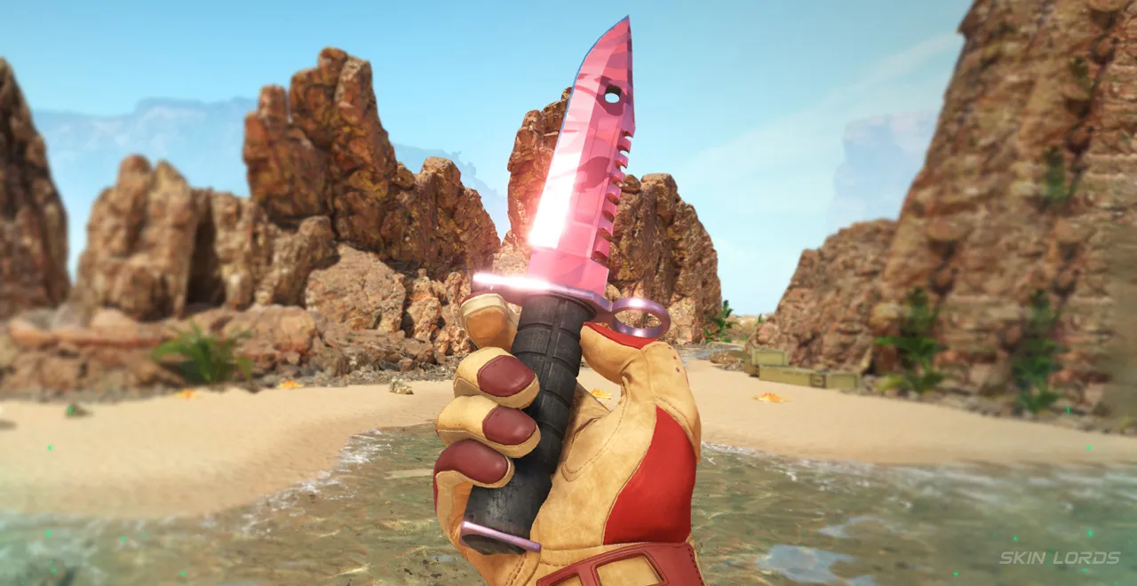 Sport Gloves Red Racer + M9 Bayonet Slaughter