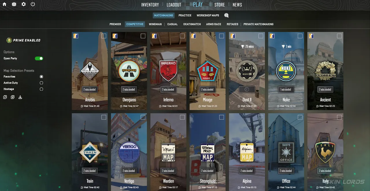 cs2 maps