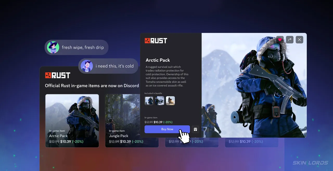 Discord X Rust Shop