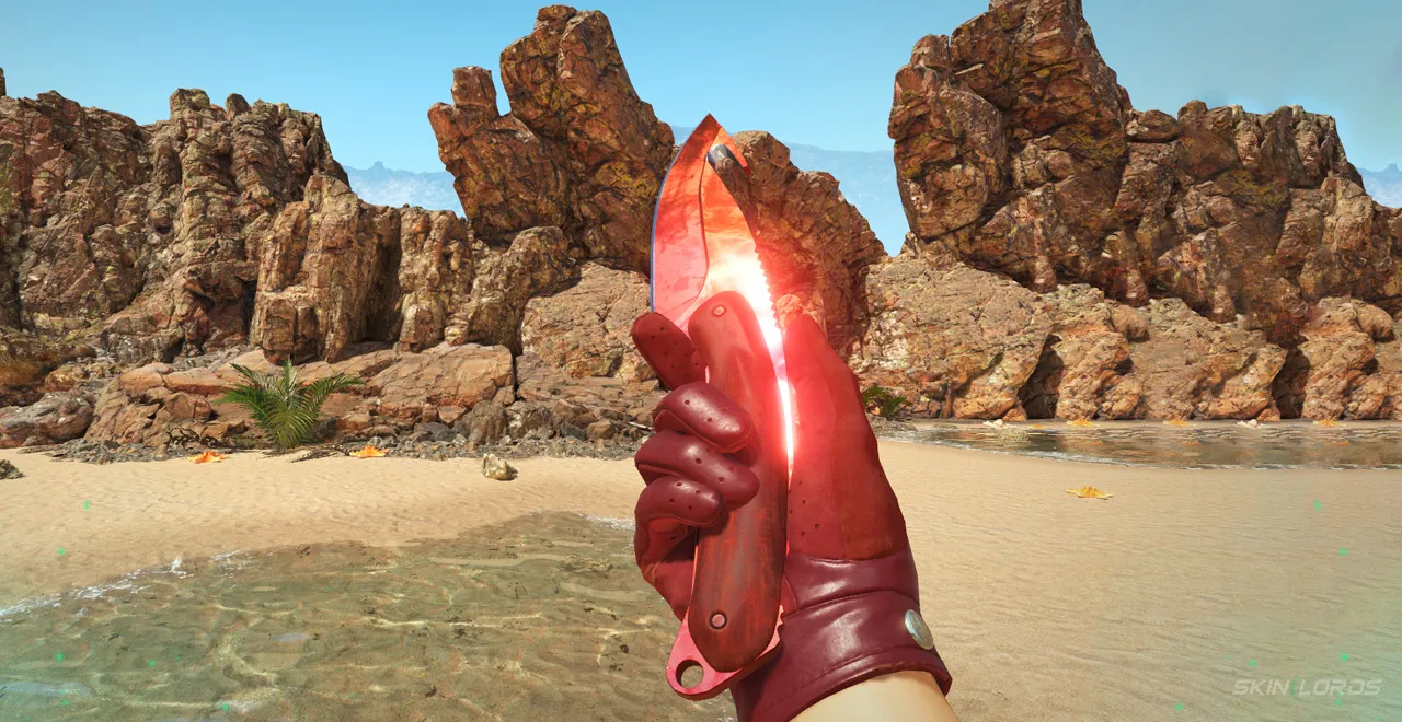 Best CS2 Knives for the Driver Gloves Brocade Crane - Driver Gloves Brocade Crane + Gut Knife Ruby
