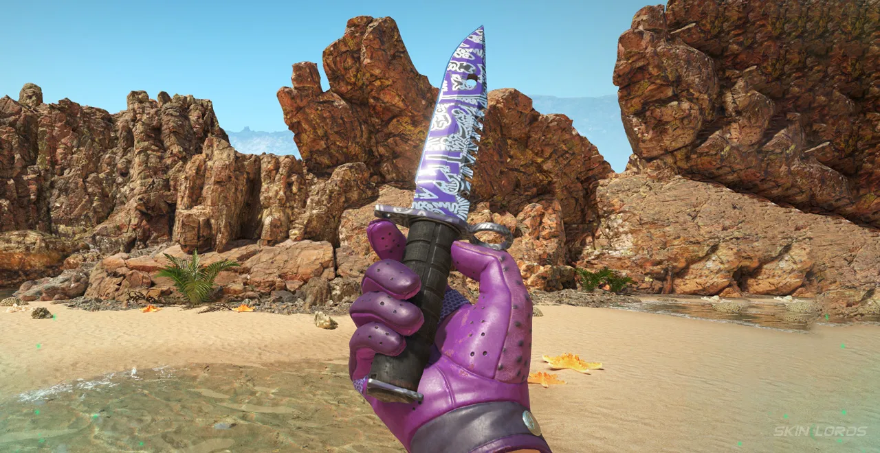 Best CS2 Knives for the Driver Gloves Plum Quill - Driver Gloves Plum Quill + M9 Bayonet Freehand