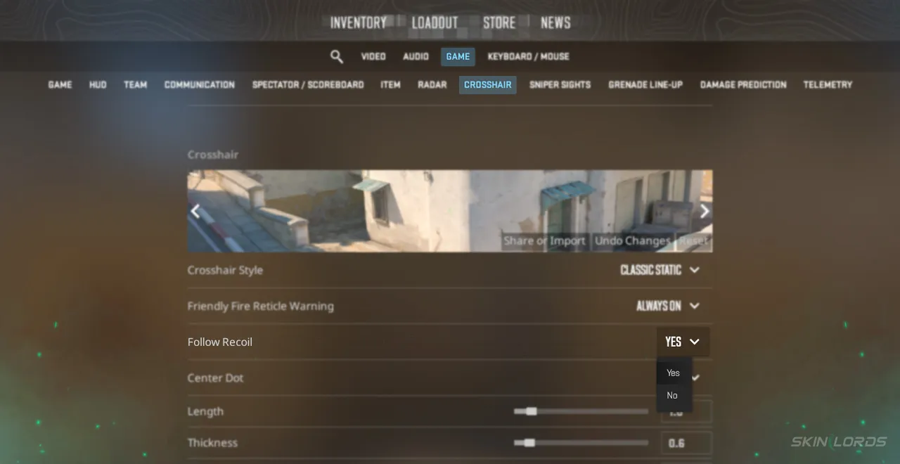 Enabling Follow Recoil in CS2 Takes Getting Used To