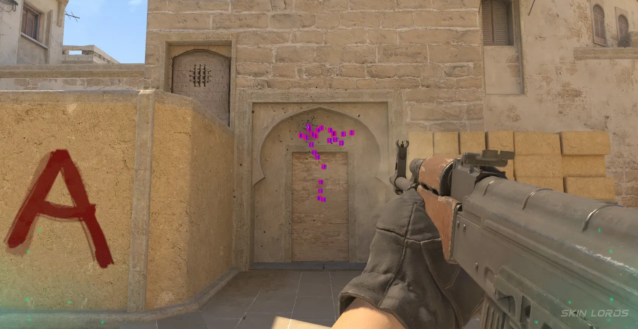 cs2 ak47 recoil spray pattern