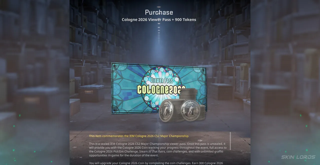 CS2 Sticker Credit System Breakdown - cologne 2026 viewer pass and sticker tokens