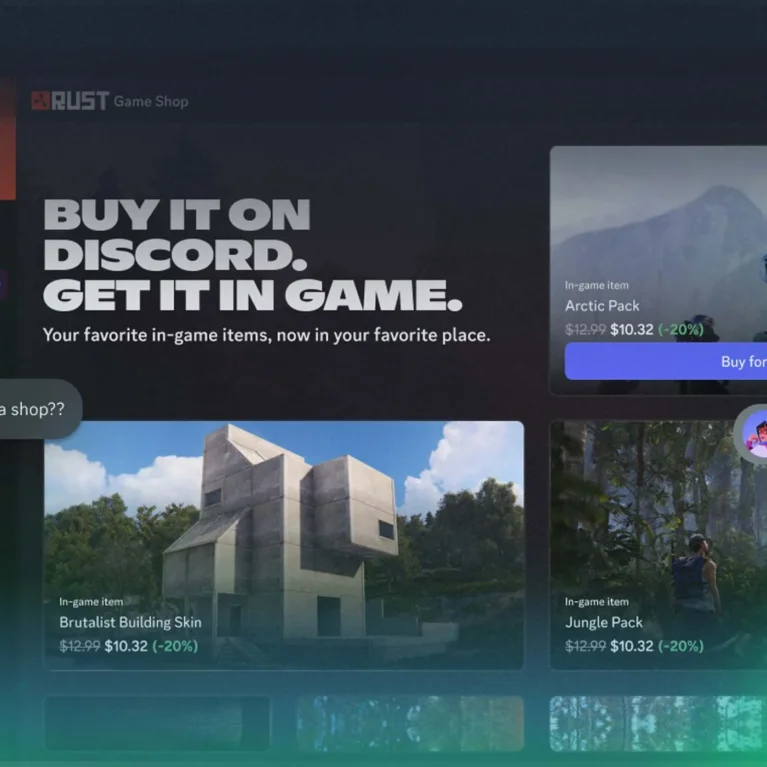 Rust x Discord Collab With In-App Shop