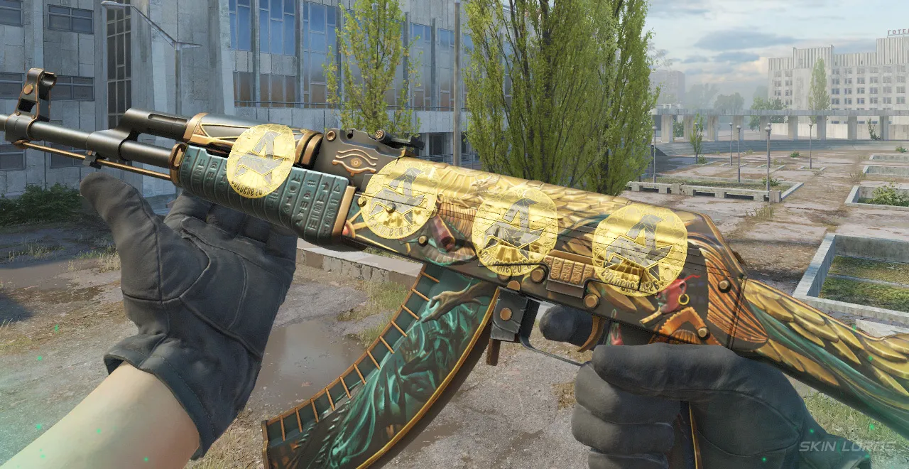 Best Aurora (Gold) Cologne 2026 Sticker Craft
AK-47 Legion of Anubis + 4x Aurora (Gold) Cologne 2026
