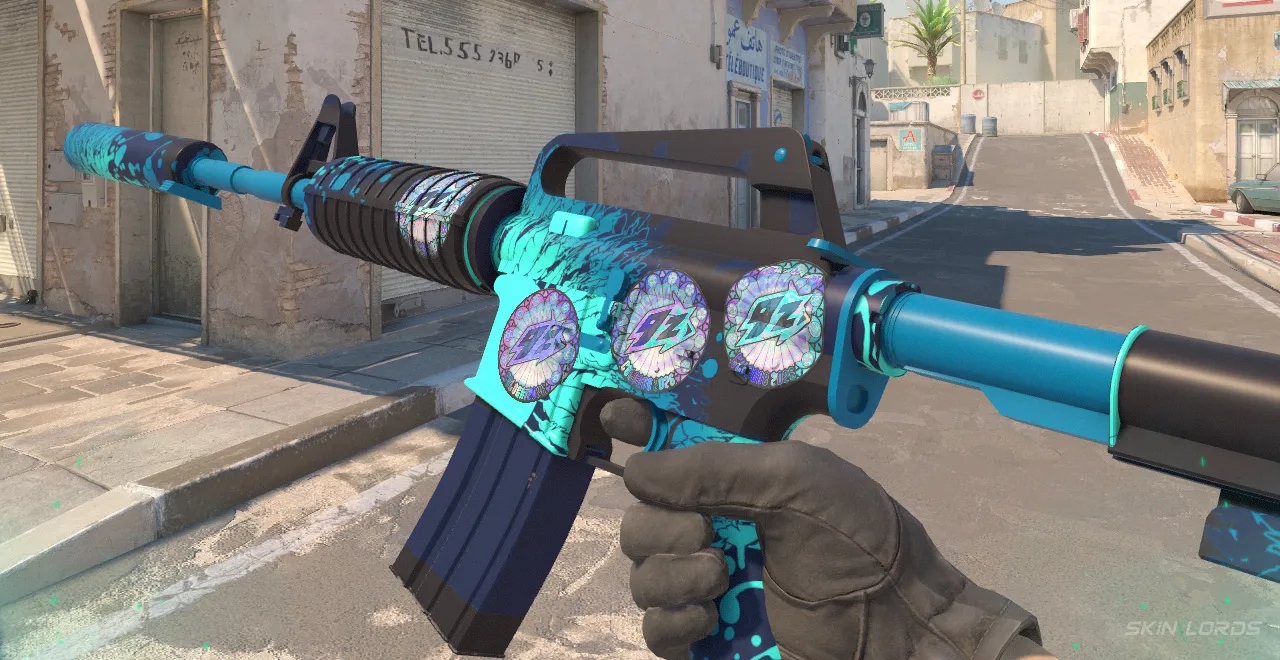 Best 9z (Holo) Cologne 2026 Sticker Craft
M4A1-S Icarus Fell + 4x 9z (Holo) Cologne 2026
