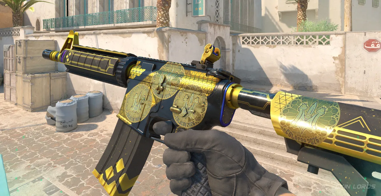 Best Monte (Gold) Cologne 2026 Sticker Craft
M4A4 Coalition + 4x Monte (Gold) Cologne 2026