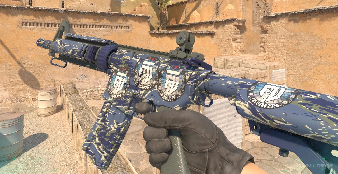 Best FUT (Paper) Cologne 2026 Sticker Craft

M4A4 Naval Shred Camo + 4x FUT (Paper) Cologne 2026
