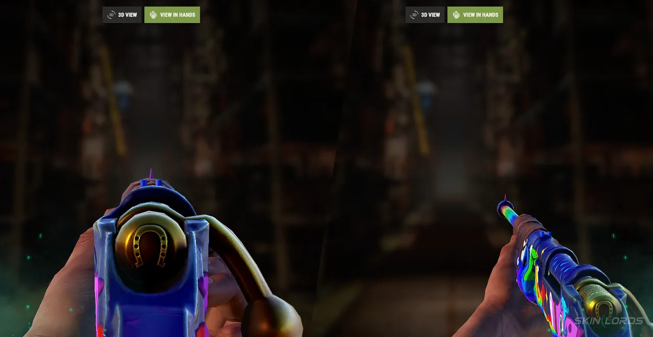 How to Hold Skins in Your Hand In The Rust Skin Viewer