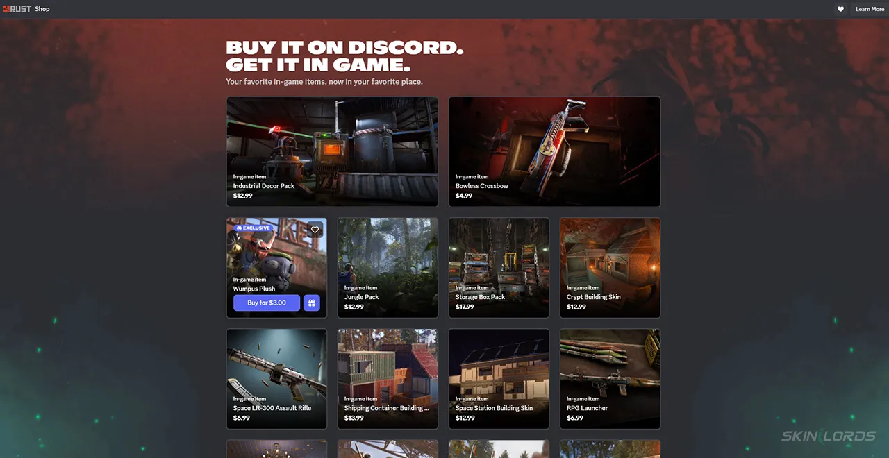 Where to Find the Rust x Discord Game Store