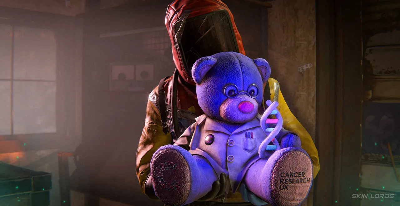 Rust Twitch Drops Cancer Research UK Bear Plushie